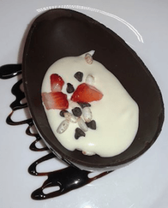Mira Conero Ristorante - Uovo cioccolato